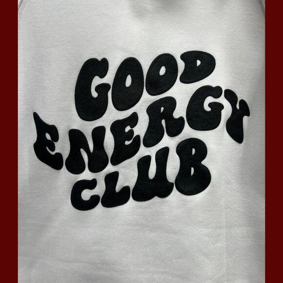 Rue 21 - Men's Long Sleeve Hooded Sweatshirt - White - Small - Picture 9 of 15